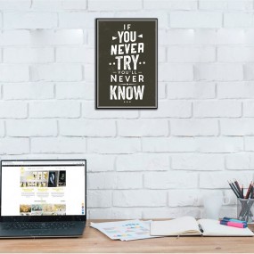 Tranh động lực tiếng anh cho văn phòng