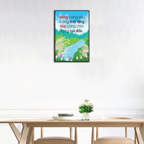 Tranh Slogan phong cách sống