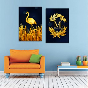 Tranh hiện đại bắc âu sang trọng