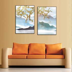 Tranh hiện đại khung cảnh thiên nhiên