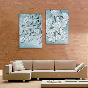 Tranh hiện đại nghệ thuật khối màu