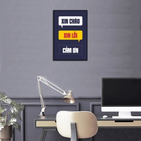 Tranh hiện đại treo văn phòng