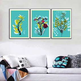 Tranh khung treo tường cửa hàng