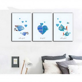 Tranh nội thất bộ 3 tấm