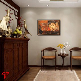 Tranh phật giáo treo phòng thờ