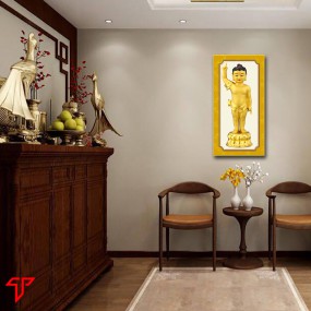 Tranh phật vàng tất đạt đa