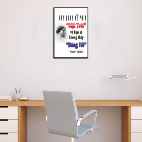 Tranh slogan của helen keller