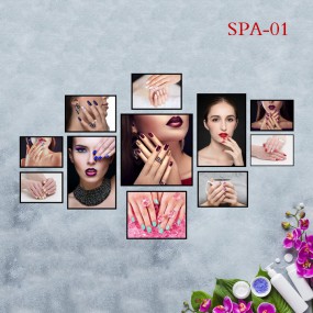 Tranh trang trí tường cho tiệm nail, spa, salon,