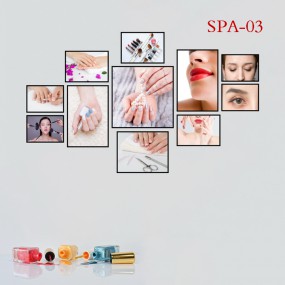 Tranh trang trí tường cho tiệm nail, spa, salon,