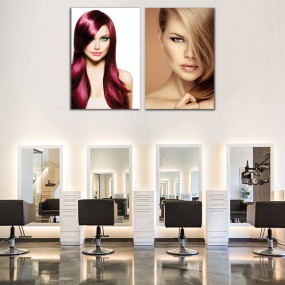 Tranh trang trí tường cho tiệm nail, spa, salon.