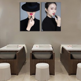 Tranh trang trí tường cho tiệm nail, spa, salon.