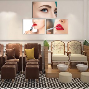 Tranh trang trí tường cho tiệm nail, spa, salon.