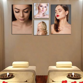 Tranh trang trí tường cho tiệm nail, spa, salon.