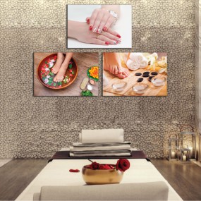 Tranh trang trí tường cho tiệm nail, spa, salon.