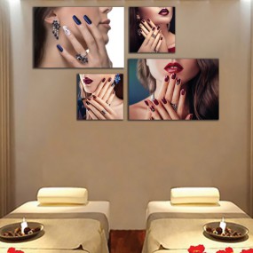 Tranh trang trí tường cho tiệm nail, spa, salon.