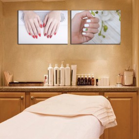 Tranh trang trí tường cho tiệm nail, spa, salon.
