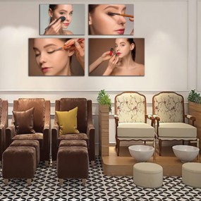 Tranh trang trí tường cho tiệm nail, spa, salon.