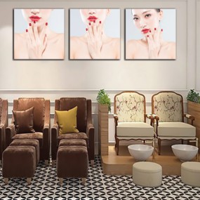 Tranh trang trí tường cho tiệm nail, spa, salon.