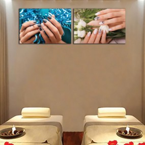 Tranh trang trí tường cho tiệm nail, spa, salon.