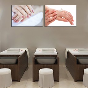 Tranh trang trí tường cho tiệm nail, spa, salon.