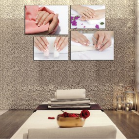 Tranh trang trí tường cho tiệm nail, spa, salon.