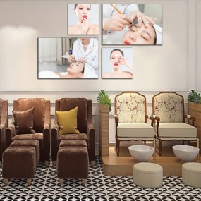 Tranh trang trí tường cho tiệm nail, spa, salon.