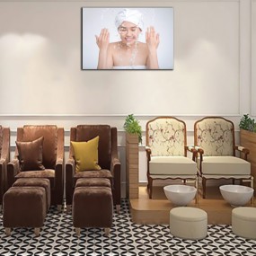 Tranh trang trí tường cho tiệm nail, spa, salon.