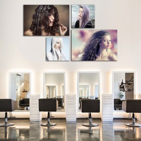 Tranh trang trí tường cho tiệm nail, spa, salon.