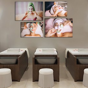 Tranh trang trí tường cho tiệm nail, spa, salon.