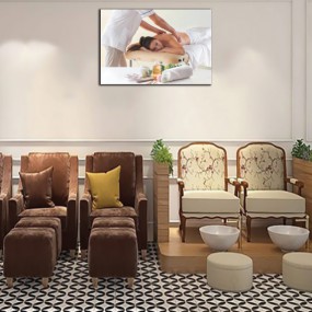 Tranh trang trí tường cho tiệm nail, spa, salon.
