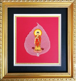 Tranh trên lá bồ đề
