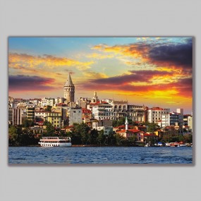 Tranh treo tường khung cảnh thành phố