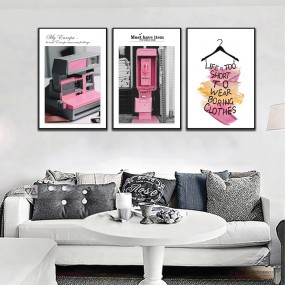 Tranh treo tường slogan độc đáo POST3-349