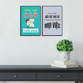 Tranh treo tường văn phòng làm việc