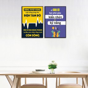 Tranh treo tường văn phòng làm việc
